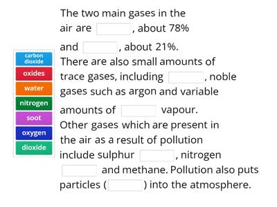 Atmosphric  Pollution Starter 