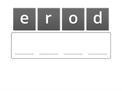 anagram irregular verbs put - swim past