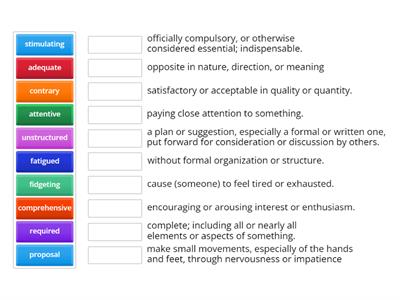 Common Lit Vocabulary (argumentative/recess unit)