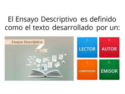 ENSAYO DESCRIPTIVO