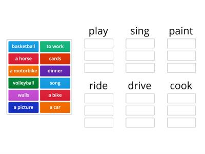 A1 Unit 11 Verb Phrases