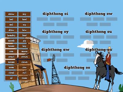 diphthong words list