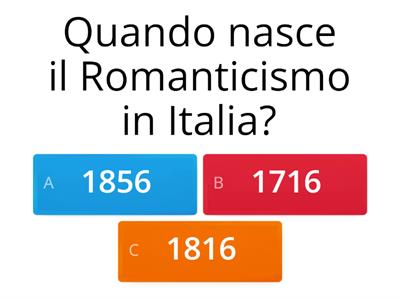 Il romanticismo italiano