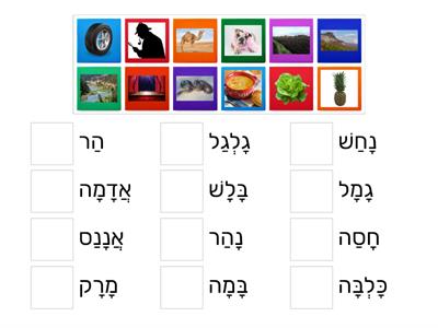 Hebrew vocab 