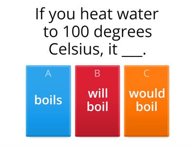 Conditionals