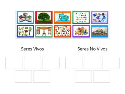 Clasificación de los seres vivos y no vivos