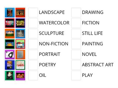 U6 - Vocabulary (Art and Books)