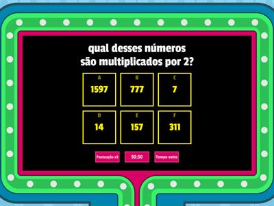 Game Show Para Sexto Ano Perguntas Matematicas