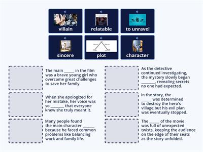 Book characters pronunciation