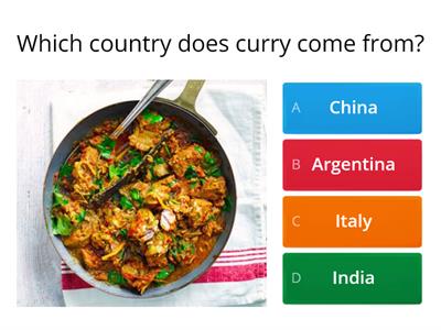 Food and countries