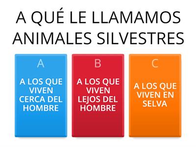 LOS ANIMALES