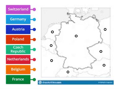 Germany and Surrounding Countries