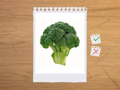 Vegetables - Flashcards