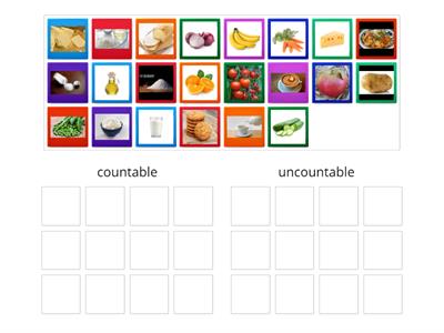 countable and uncountable nouns