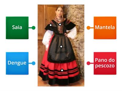 Traxe tradicional galego feminino