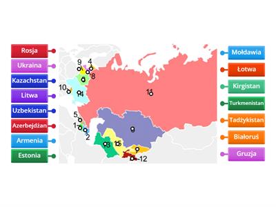 Państwa powstałe po rozpadzie ZSRR