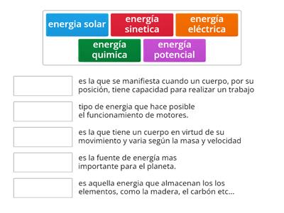 SEXTO GRADO - LA ENERGIA.