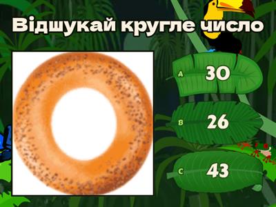 Круглі числа 2 клас