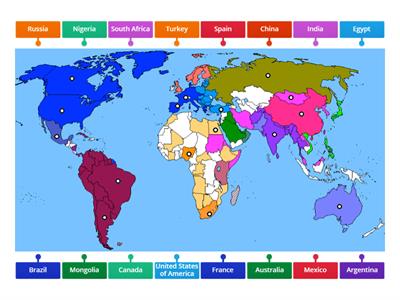 Countries of the world