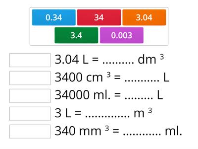  Capacity and volume units