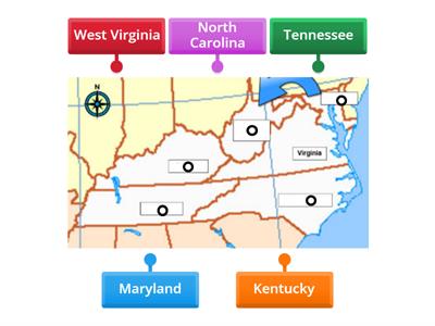 Border states of Virginia (Mustard with Kechup Tastes Nasty)