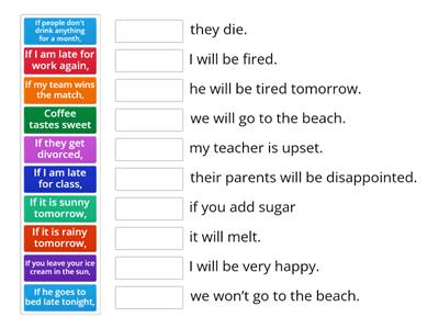 0 & 1 Conditionals