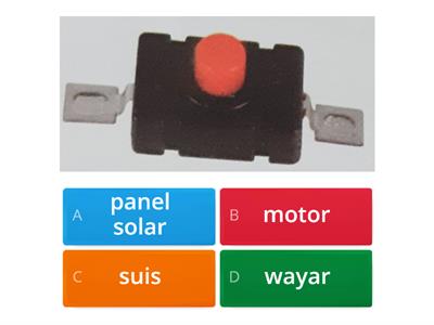 Kuiz Komponen Kit Kereta Mini Solar