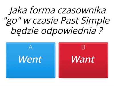 Irregular verbs - Past Simple