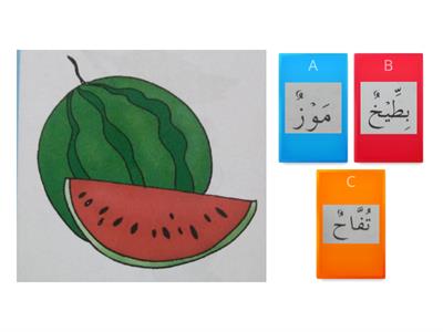 Buah-buahan dalam bahasa Arab