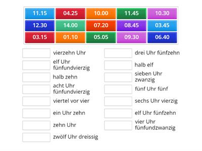 Zeit - Teaching Resources