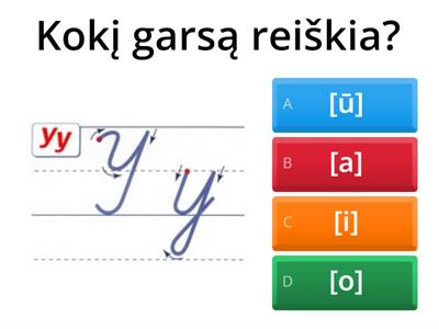 Raidės 6 kl.