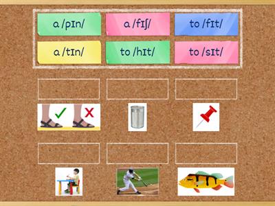 A1. Single-Syllable Words by Vowel Sounds: /ɪ/ as in "sit"