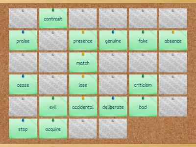 ACPB-I11-Lexis:synonyms&antonyms-unit9.3