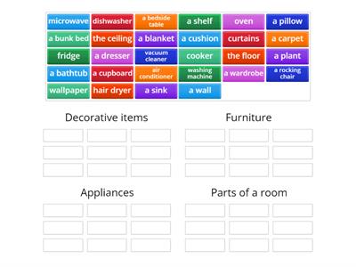 Furniture / Appliances
