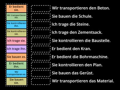 Personalpronomen im Akkusativ