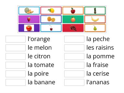 les fruits