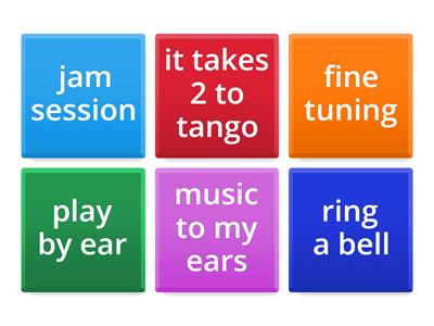 Music idioms