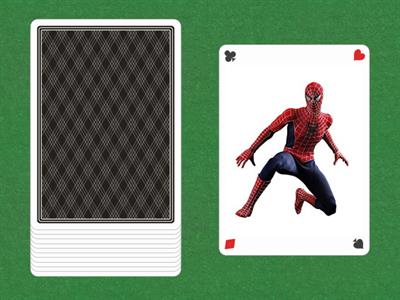 Spider-Man Game (2 pts. Spider-Man, 1pt. web, 0 pts. Green Goblin)