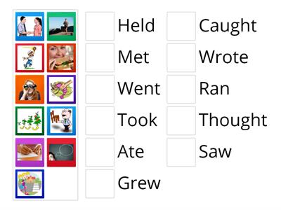 Irregular Verbs Matching