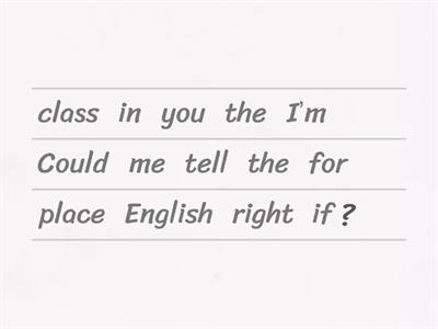 Indirect (embedded) questions. Ask politely.