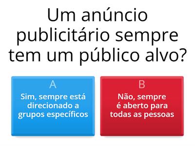 GÊnero "anúncio publicitário" 