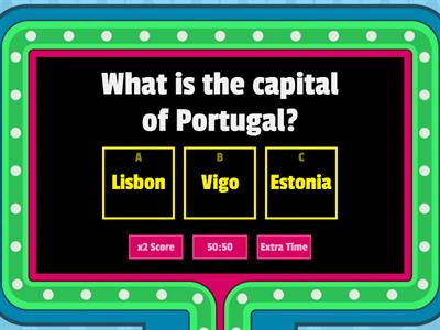 Capital City Quiz