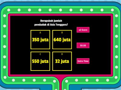 Penduduk dan Petempatan di Asia tenggara 