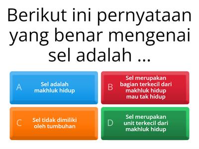 Sel kelas 8 kurikulum merdeka