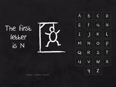Hangman (with 100 high frequency words)