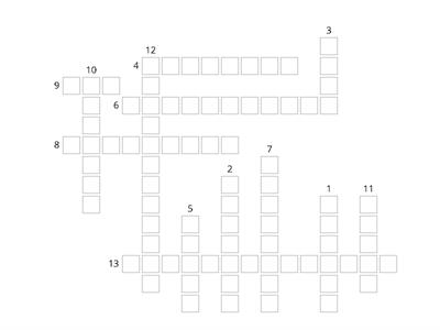 Edgar Allan Poe Crossword