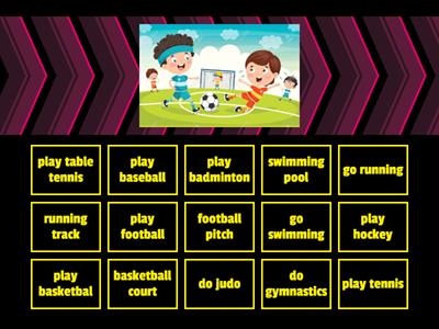 Junior 3 - Miss Gise - Curious kids 3 - Unit 1 - Vocabulary Sports - Integral Link