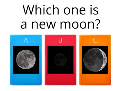 Identify moon phases 