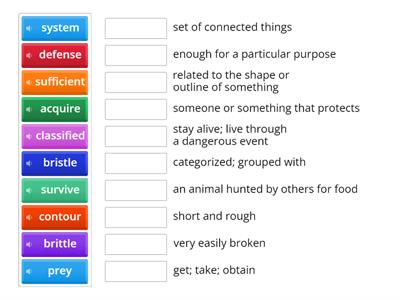 Unit 2: Week 1 Academic and Develop Vocabulary