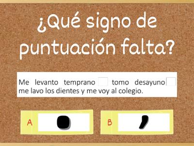 SIGNOS DE PUNTUACIÓN 3° BÁSICOS